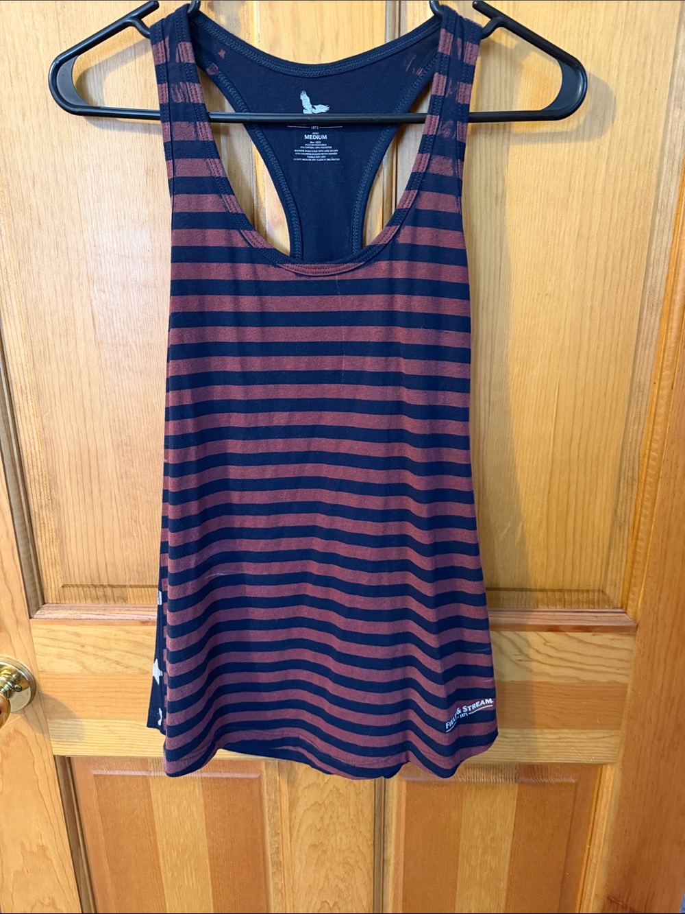 Field & Stream Patriotic Stars and Stripes Racerback Tank